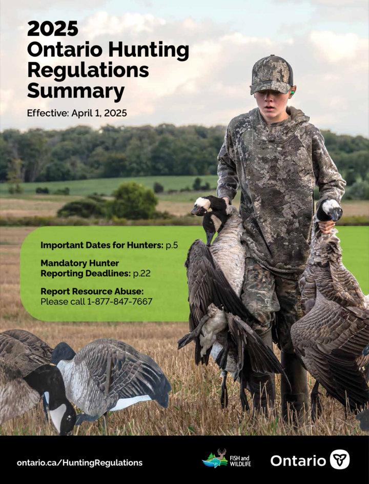 HUNTING SEASONS IN ONTARIO, CANADA 2025–26: Big Game and Small Game, Licenses, and Regulations Guide