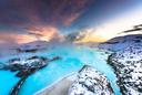 Blue Lagoon, Iceland

Located southwest of Reykjavik, Iceland's famous Blue Lagoon gets its trademark color from the silica-rich waters that feed it. And it isn't just pr