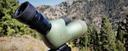 How We Tested the Best Spotting Scopes

We invite manufacturers to submit any new spotting scopes introduced from mid-2022 through 2023. Because this particular category of sports optics is expensive to manufacture, and because the market isn’t nearly as dynamic as rifle scopes or binoculars—after all, once you’ve purchased a spotting scope, you’re unlikely to be in the market for another—we test spotters only every two or three years.

Low-Light Performance
We also measure the low-light performance of each submission by mounting them to tripods and focusing them at 200 yards at a black-and-white resolution target at twilight, all in order to measure the brightness of the glass.

The scope that can “see” the longest into the gathering darkness gets top marks. The scope that loses its night-vision earliest gets the lowest score. Scopes in the middle receive scores somewhere between those two poles.
How We Score and Grade Optics

We break our 10-point scoring into four general categories: optical performance, mechanical performance, design, and value. The average of these categories is the basis of our grades, detailed below.

Optical performance includes the resolution and low-light tests plus the more subjective assessments of image quality and brightness. Mechanical performance assesses the durability of the submission along with its controls: focus and zoom, eyecups and barrel rotation. Design considers the exterior finish, interior blacking, tripod mount, and its innovation and versatility along with its comfort. We ask testers to evaluate this critical question: how long could you glass with this spotter?

And then our price/value score rates how much optic—along with warranty and amenities such as carrying case, additional eyepieces, or field cover—you’re getting for your money. The spotter that gets the highest overall score wins our Editor’s Choice award for the best in the category; the optic with the highest price/value score wins our Great Buy recognition.
Grading 

Our 10-point evaluation adds up to a total numeric score, but we translate those to grades for each submission. Our Optical Performance grade combines the scores from resolution, low-light, image, and brightness. Our Mechanical Performance grade aggregates the mechanics and durability score. The Design grade considers Construction, Innovation, Versatility, and Comfort. And then the Price/Value grade is our value grade.

To earn an “Excellent” grade, the average of that category must be 9 or higher, which is extremely hard to achieve. “Very Good” is an average score of 7 to 9. A “Good” grade is 5 to 7. Our “Fair” grade is 3 to 25, and “Poor” is anything under 3.