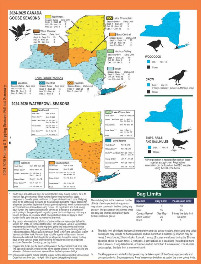 HUNTING SEASONS IN NEW YORK 2025–26: Deer Hunting, Big Game and Small Game, Licenses, and Regulations Guide
