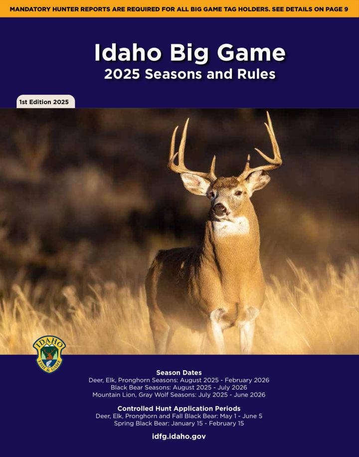 Idaho Hunting Season 2025: Big Game and Small Game, Licenses, and Regulations Guide