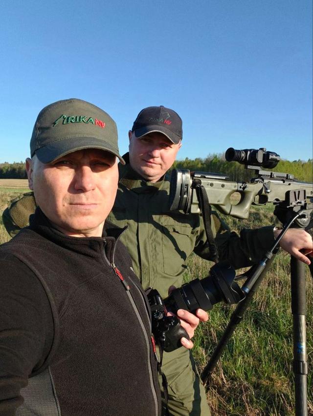 Good morning to everyone and have a productive day from our RikaNV team, and personally from Oleg Krupitsa, who went boar hunting last night!