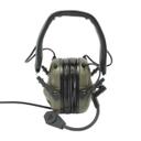 Key benefits of active hearing protectors:
1. Allow you to normally hear and even enhance standard sounds: speech, commands, instructions, sounds from the environment
2. Protect your hearing during shooting
3. Strengthen standard sounds - with volume control they let you hear better than without earmuffs.


