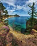 Sandbucht. Baikalsee, Russland.