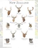 A special request to re-jig the previous New Zealand piece as a portrait print, I’ve changed a few heads and there's a bit of tidying up to do but very happy with the result so far 😊
.
.
.
#deerofnewzealnd #huntingnz #newzealandwildlife