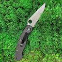 Легкий, прочный и удобный складной нож Spyderco C36GPSE Military, всегда пригодится вам на охоте или рыбалке. Полезной особенностью является то, что нож легко открывается