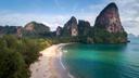 Krabi, Thailand

Located on southern Thailand's west coast, this province's coastline is dotted with limestone cliffs and hundreds of islands just offshore in the Andaman