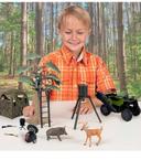 Описание игрушечных наборов для детей от 3-х лет серии Wildlife Hunter компании New Ray:  

Суперреалистичные охотничьи игрушки: Дети могут воспроизвести подлинный опыт о