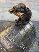 Swidnica is the city of wild boar. It’s on the coat of arms of the city and it’s sculptures are everywhere. 