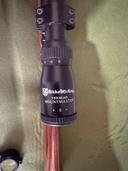 Carabine Weihrauch hw50s Depo 4.5 comme neuve, avec lunette Nikko Stirling 3-9x 40 Mountmaster. De plus, la carabine a subi la modification de la crosse, comme le montre la photo, et la tête de piston et le guide de ressort ont été reremplacé !