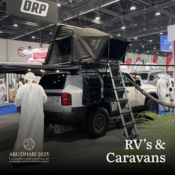 RVs & Caravans ADIHEX 2025 Abu Dhabi: Hunting Expo Sector Information and Photo