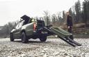 MAYBE THE BEST CAR FOR HUNTING – NEW MERCEDES-BENZ GRUMA HUNTER 
The Mercedes-Benz Gruma Hunter is a far more capable alternative, purpose-built for hunters and perhaps the best car for hunting. Clever appointments include a dog box in the bed, a gun compartment in the tailgate, an Aqua2Go mobile cleaning unit, and Lazer Lamps. To get you to your hunting location, the matte green beast boasts beefy off-road tires, a front-end winch, and added protection to the undercarriage. Not only does the paint job help the Gruma Hunter blend into its surroundings, but it helps it stand out when carving down the highway. If you’re interested, contact Gruma Hunter for customization and pricing details. And if you need something more – be sure to check 15 All-Terrain Vehicles. 