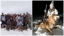 Фотография девушки-охотника опубликована на сайте Белорусского общества охотников и рыболовов.
Наряду с мужчинами-охотниками на фото с ружьем и добытым трофеем — огромным