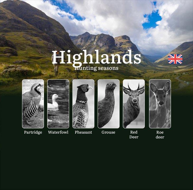 Hunting Seasons in the Scottish Highlands: Dates, Licenses, Rules & Best Times for Game