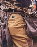 The Field Pant in Signature Canvas  $258.00

a combination of hardwearing 12.29 oz mil-spec canvas and 8.25 oz TexWax shelter tent waxed cotton legs for full coverage bru