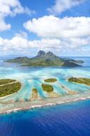 Bora Bora, French Polynesia

With turquoise lagoons, coral reefs and overwater bungalows, this small island in the South Pacific is basically heaven on Earth.