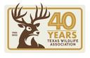 Texas Wildlife Association (TWA) - The Texas Wildlife Association was formed in 1985 by a group of ranchers, wildlife managers, and hunters dedicated to the conservation, management, and enhancement of wildlife and wildlife habitat on private lands.
Texas is 95 percent private land, and over two-thirds of the United States is privately owned. Texas hunters, anglers, wildlife watchers, and conservationists recognized the necessity of working cooperatively with private landowners on wildlife, habitat, and conservation issues.

CONTACT:

6644 FM 1102 : New Braunfels, TX 78132 

Phone: (210) 826-2904 

Toll Free: (800) 839-9453 

Fax: (210) 826-4933