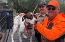 Hunting dog survives 50-foot fall into well, rescued by Texas game wardens

Maria, a bird dog, was chasing an injured quail when she went missing.
Texas game wardens had to get a bit creative while rescuing a hunting dog name Maria who found herself lost at the bottom of a well in South Texas during a recent hunting trip. 

According to the game wardens blotter, during the course of the quail hunt on a property in Jim Hogg County, Maria had chased an injured bird through a thicket and didn't return, which worried her owners. They began an immediate search and eventually found her trapped about 50 feet down at the bottom of a well on the property. 

Game wardens in Jim Hogg County, typically tasked with enforcing the state's hunting and wildlife laws, were quick to arrive and used a makeshift pulley system to lower a kennel to the bottom. Inside the kennel, they placed hunted quail to entice Maria inside, wardens said. After some time, the pup eventually moved into the crate. 

Maria was hoisted up to safety and had quite the look of gratefulness. Miraculously, none of her bones were broken. She was checked out by a veterinarian as a precaution, game wardens said. 


