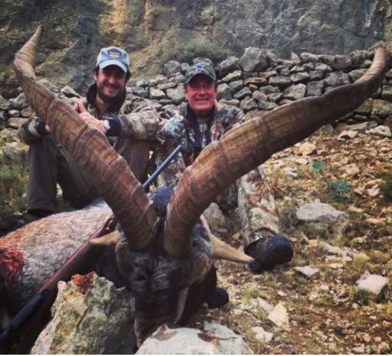 Beceite Ibex in Spain super Gold medal and client super happy