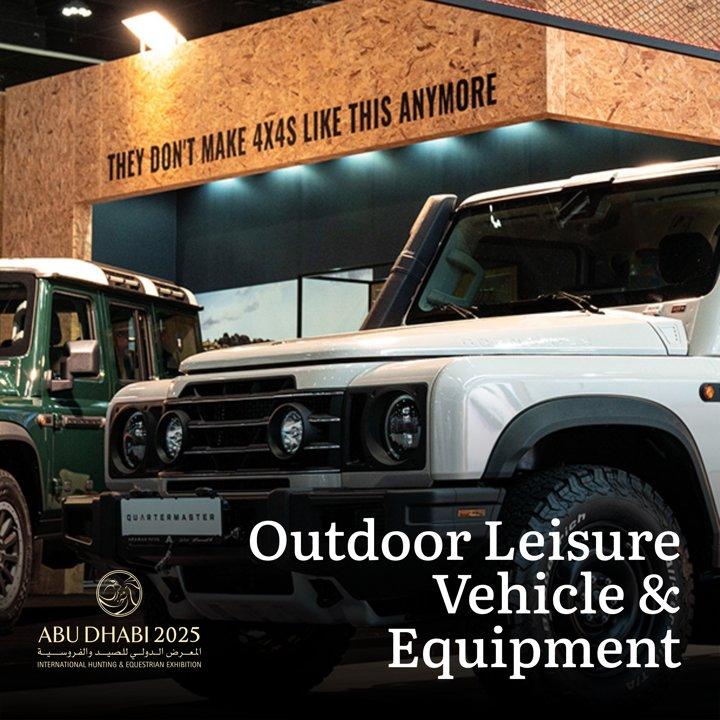 Outdoor Leisure Vehicle & Equipment ADIHEX 2025 Abu Dhabi Hunting Expo Sector Information and Photo