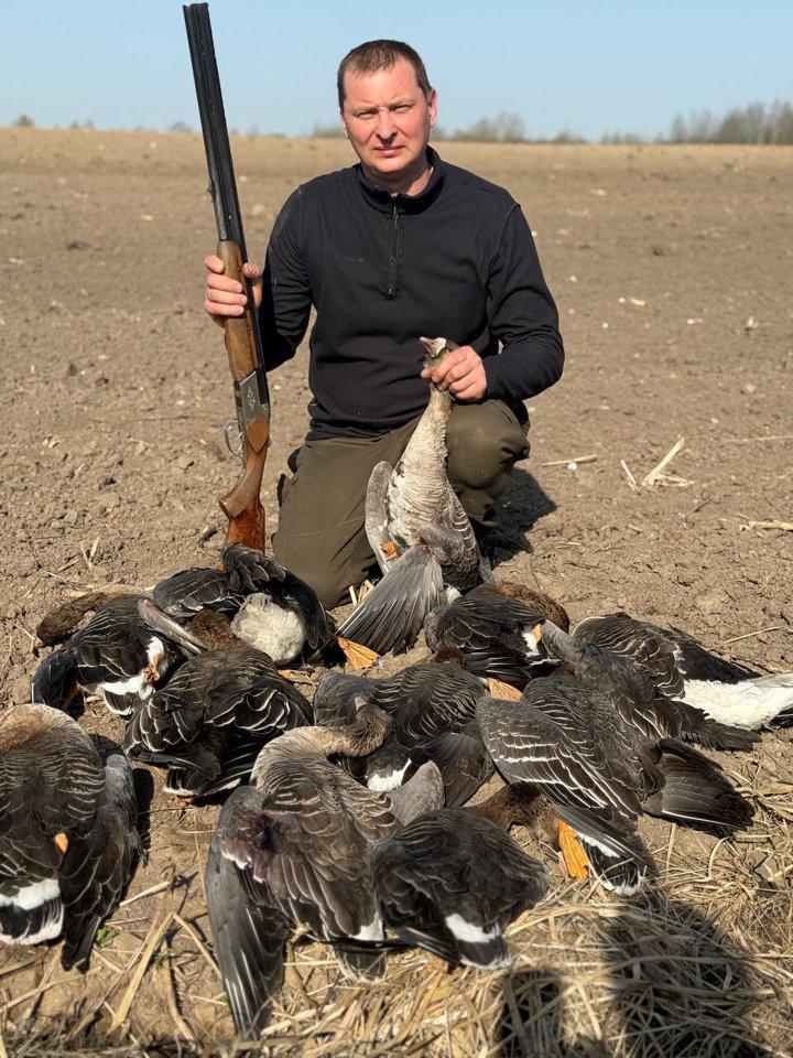 Hunters continue to close the spring season for feathers in Belarus🇧🇾