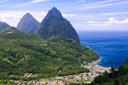 Pitons, St Lucia

These two volcanic mountains are one of the most recognizable - not to mention beautiful features on this Caribbean island. Enjoy the Pitons from the pristine white sand beach at Sugar Beach, A Viceroy Resort.

Coral reefs cover almost 60% of the site's marine area. A survey has revealed 168 species of finfish, 60 species of cnidaria, including corals, eight mollusks, 14 sponges, 11 echinoderms, 15 arthropods, and eight annelid worms. The dominant terrestrial vegetation is tropical moist forest grading to subtropical wet forest, with small areas of dry forest and wet elfin woodland on the summits. At least 148 plant species have been recorded on Gros Piton, 97 on Petit Piton, and the intervening ridge, among them eight rare tree species. The Gros Piton is home to some 27 bird species (five of them endemic), three indigenous rodents, one opossum, three bats, eight reptiles, and three amphibians.